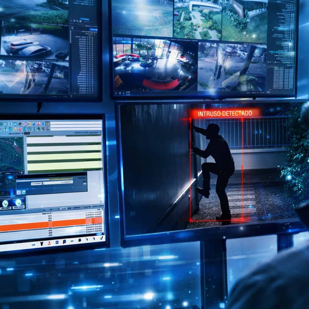 Detección de intrusos en tiempo real desde centro de vigilancia remota SKYSOT con respuesta inmediata